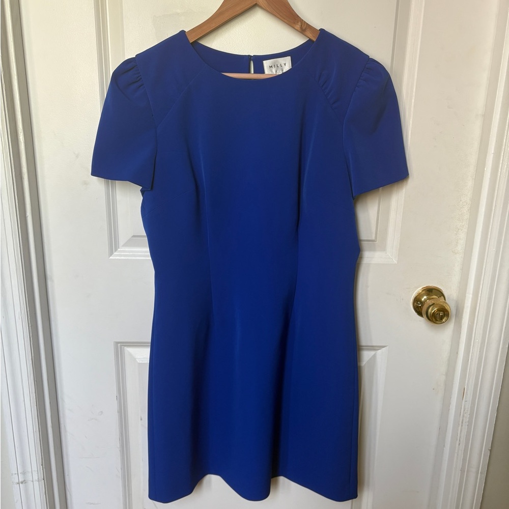 Blue Milly Sheath Dress 8